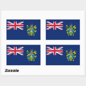 Vlag van Pitcairn-eilanden Rechthoekige Sticker (Vel)