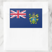 Vlag van Pitcairn-eilanden Rechthoekige Sticker (Tas)