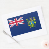 Vlag van Pitcairn-eilanden Rechthoekige Sticker (Envelop)