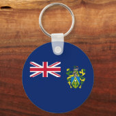 Vlag van Pitcairn-eilanden Sleutelhanger (Achterkant)