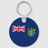 Vlag van Pitcairn-eilanden Sleutelhanger (Achterkant)