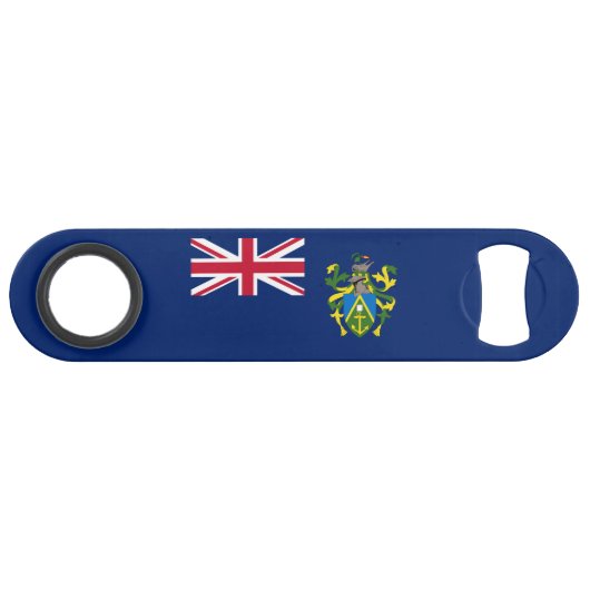 Vlag van Pitcairn-eilanden Speed Flessenopener (Voorkant (Horizontaal))