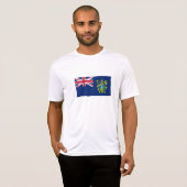 Vlag van Pitcairn-eilanden T-shirt (Voorkant volledig)