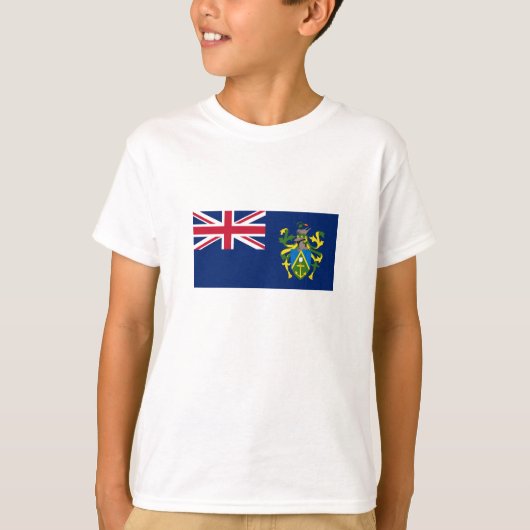 Vlag van Pitcairn-eilanden T-shirt (Voorkant)