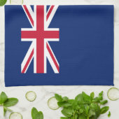 Vlag van Pitcairn-eilanden Theedoek (Gevouwen)