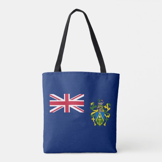 Vlag van Pitcairn-eilanden Tote Bag (Achterkant)