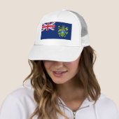 Vlag van Pitcairn-eilanden Trucker Pet (In situ)