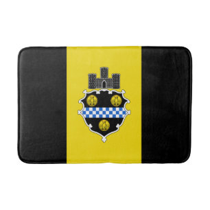 Vlag van Pittsburgh, Pennsylvania Bathroom Mat