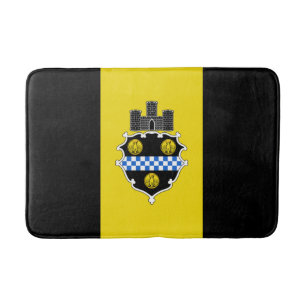 Vlag van Pittsburgh, Pennsylvania Bathroom Mat