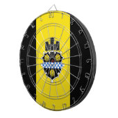 Vlag van Pittsburgh, Pennsylvania Dartbord Met Da (Voorkant Rechts)