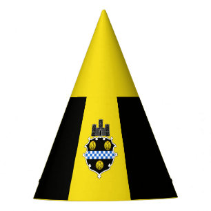 Vlag van Pittsburgh, Pennsylvania Feesthoed Feesthoedjes