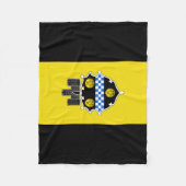 Vlag van Pittsburgh, Pennsylvania Fleece Blanket (Voorkant)