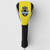 Vlag van Pittsburgh, Pennsylvania Golfheadcover (Voorkant)