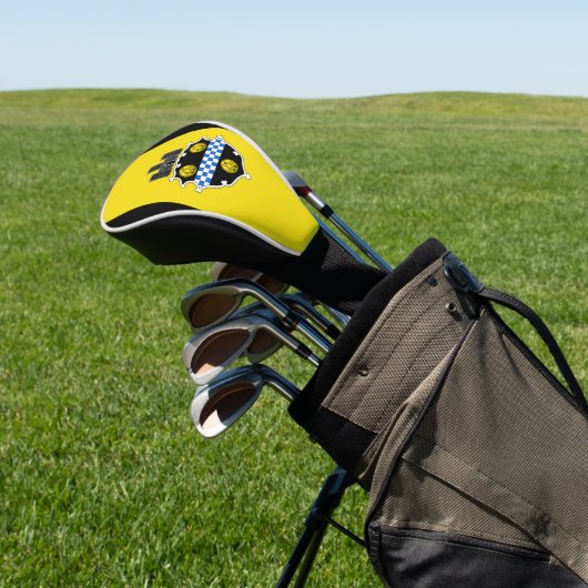 Vlag van Pittsburgh, Pennsylvania Golfheadcover (Insitu)
