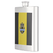 Vlag van Pittsburgh, Pennsylvania Hip Flask Flacon (Links)
