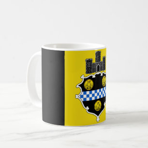 Vlag van Pittsburgh Pennsylvania Koffiemok