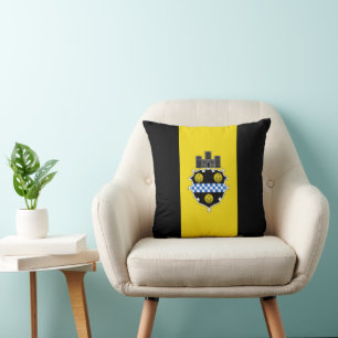 Vlag van Pittsburgh Pennsylvania Kussen