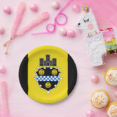 Vlag van Pittsburgh, Pennsylvania Paper Bord (Feest)