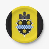 Vlag van Pittsburgh, Pennsylvania Paper Bord (Voorkant)