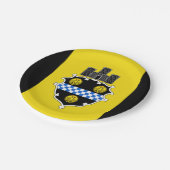 Vlag van Pittsburgh, Pennsylvania Paper Bord (Gekanteld)