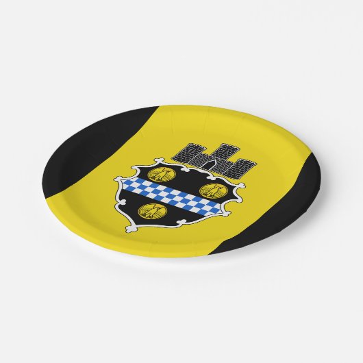 Vlag van Pittsburgh, Pennsylvania Paper Bord (Gekanteld)