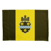 Vlag van Pittsburgh, Pennsylvania Pillowcase Kussensloop (Voorkant)