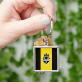 Vlag van Pittsburgh, Pennsylvania Sleutelhanger (Hand)