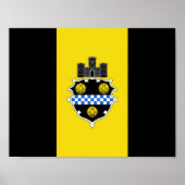Vlag van Pittsburgh, Poster Pennsylvania (Voorkant)