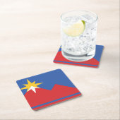 Vlag van Pocatello, Idaho Kartonnen Onderzetters (Insitu)