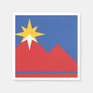 Vlag van Pocatello, Idaho Servet
