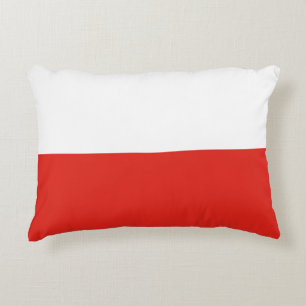 Vlag van Polen Accent Kussen