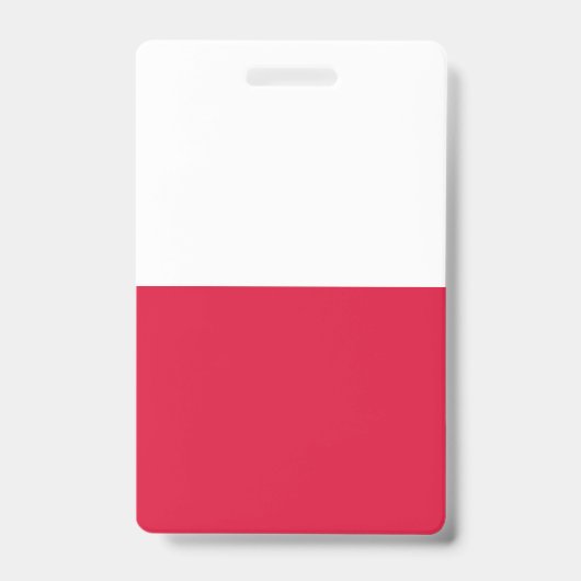 Vlag van Polen Badge (Voorzijde)