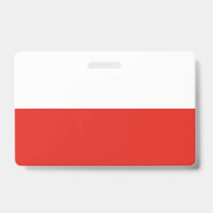 Vlag van Polen Badge