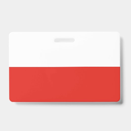 Vlag van Polen Badge (Voorzijde)