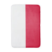 Vlag van Polen Badmat (Voorkant Verticaal)