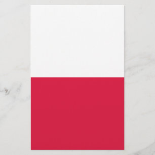 vlag van Polen Briefpapier