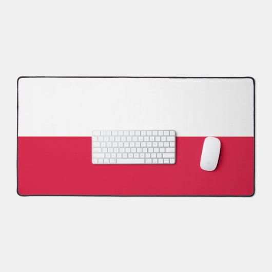 vlag van Polen Bureaumat (Keyboard & Muis)