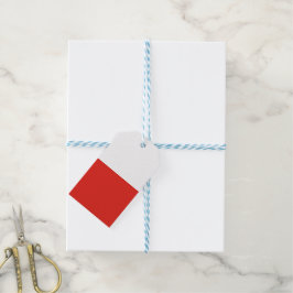 Vlag van Polen Cadeaulabel