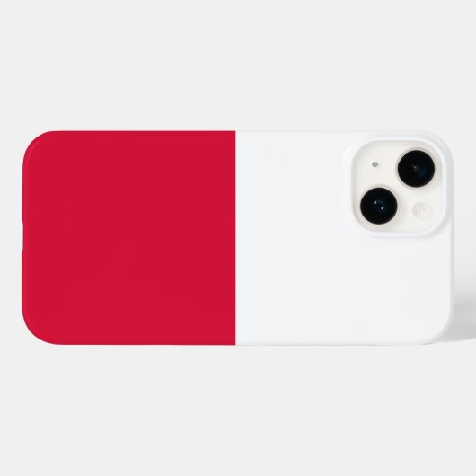 vlag van Polen Case-Mate iPhone Case (Achterkant (horizontaal))