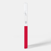 vlag van Polen Case-Mate iPhone Case (Achterkant / Links)