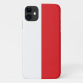 vlag van Polen Case-Mate iPhone Case (Achterkant)