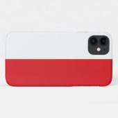 vlag van Polen Case-Mate iPhone Case (Achterkant (horizontaal))