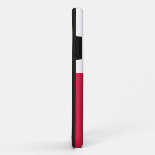 vlag van Polen Case-Mate iPhone Case (Achterkant/rechts)