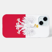 Vlag van Polen Case-Mate iPhone Case (Achterkant (horizontaal))