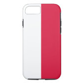 vlag van Polen Case-Mate iPhone Case (Achterkant)