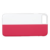 vlag van Polen Case-Mate iPhone Case (Achterkant (Horizontaal))