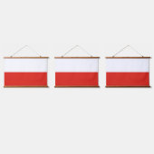 Vlag van Polen Hangend Wandkleed (Driedubbel)