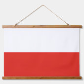 Vlag van Polen Hangend Wandkleed (Voorkant 2)