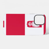 Vlag van Polen iPhone Hoesje (Achterkant horizontaal)