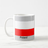 vlag van Polen Koffiemok (Links)